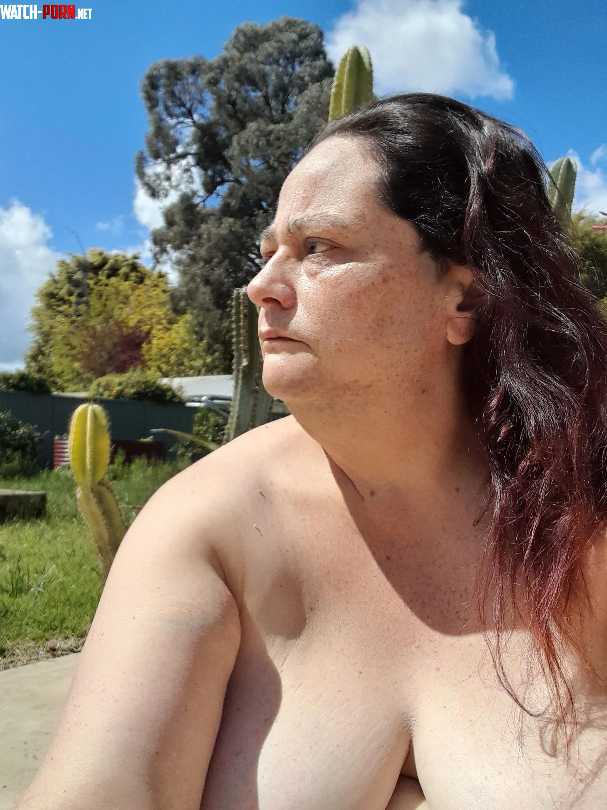 Aussie BBW Nudist by xgypsybellax