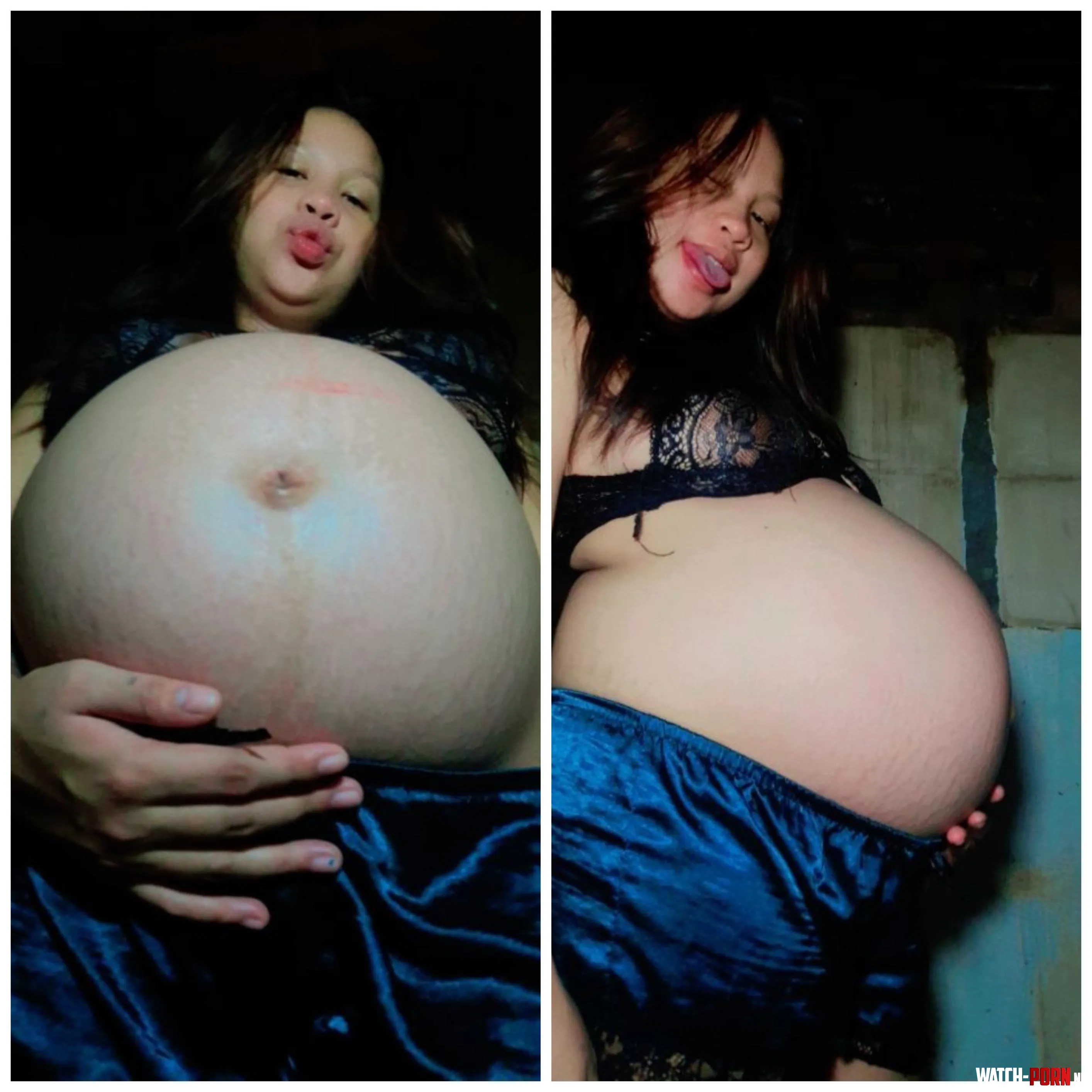 Cum and make a mess with an Asian pregnant mommy by Lyn200245