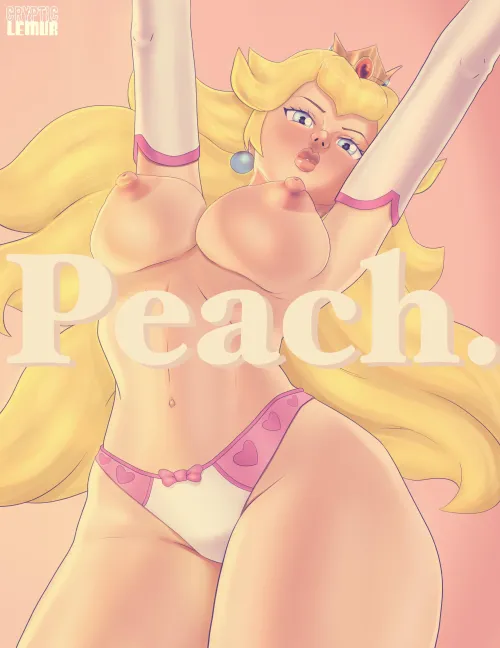 Thumbnail CrypticLemur's Princess Peach Art in mariorule34 Category