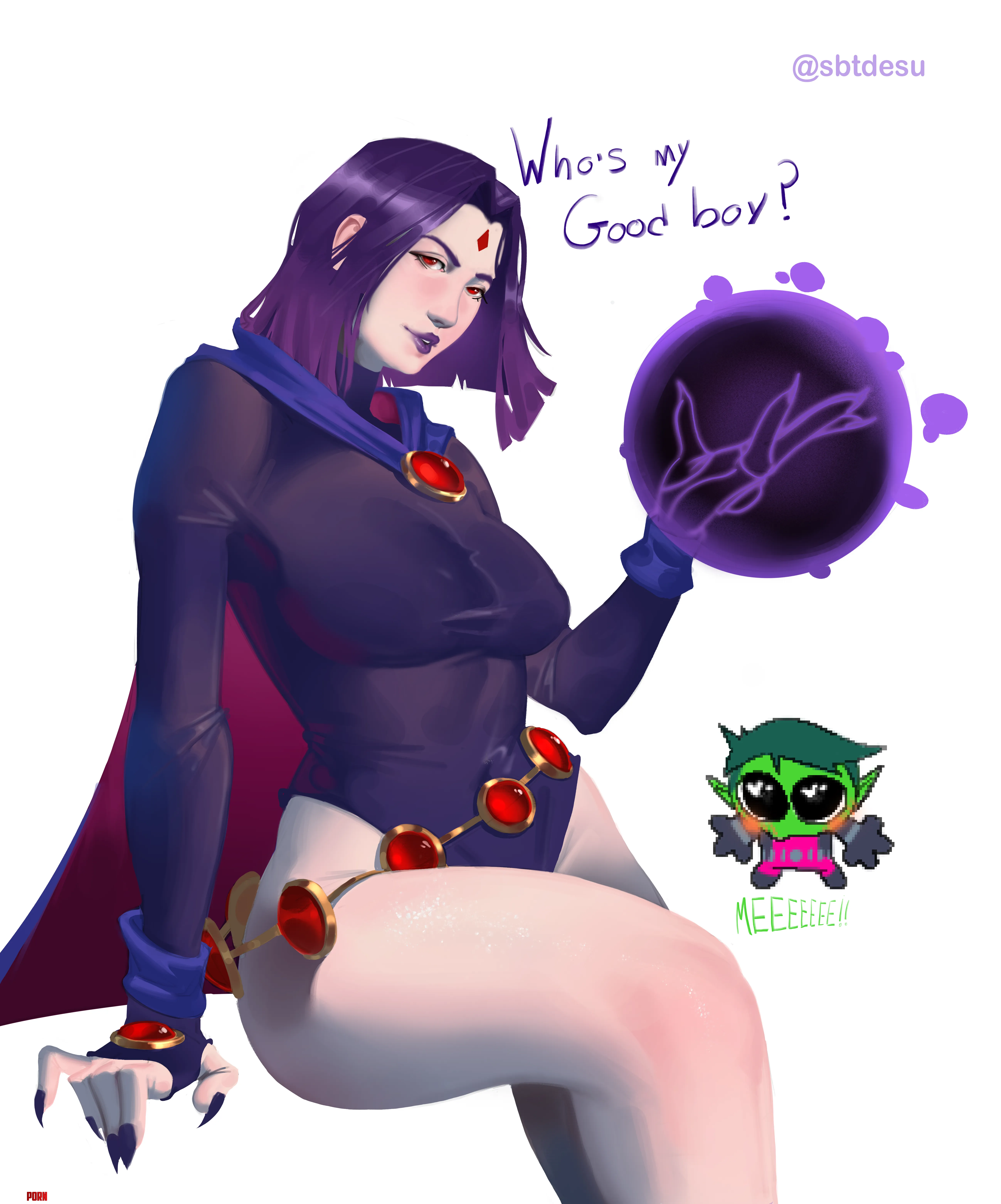 Raven sbtdesu Teen Titans by Sabethai