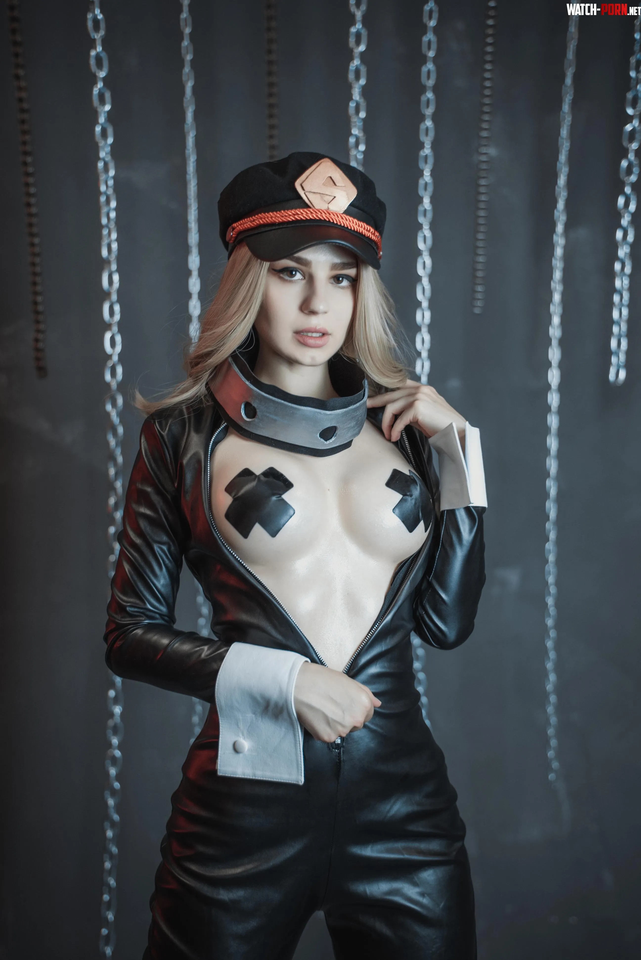 Now you know what Camie hiding under her leather costume by Kanracosplay by Kanra_Cosplay