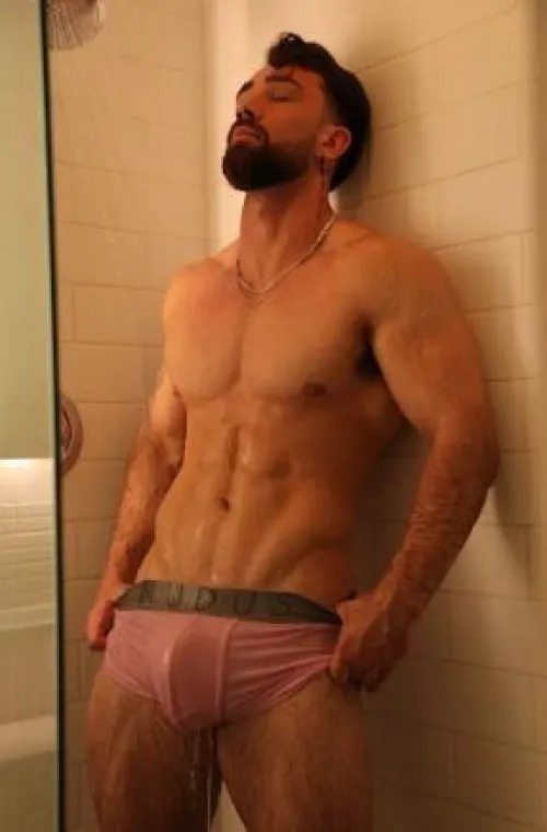 Thumbnail Wet and Pink Boxershorts: A Sensual Fashion Statement by Alphaflexer