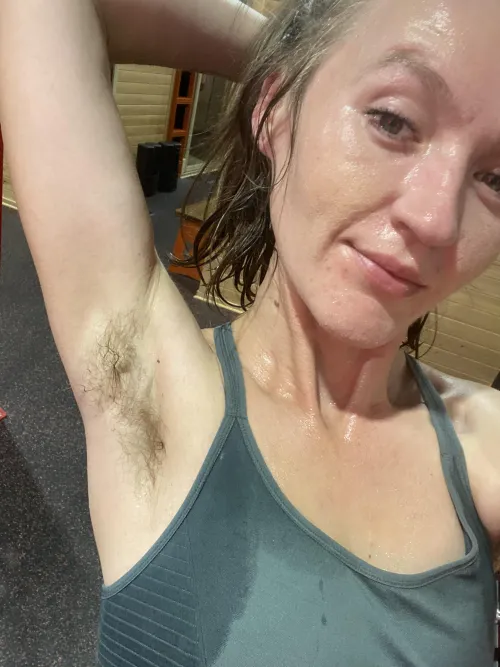 Thumbnail Sweaty Gym Armpits Exposed by Critical-Storm1675 | HairyArmpits Tales