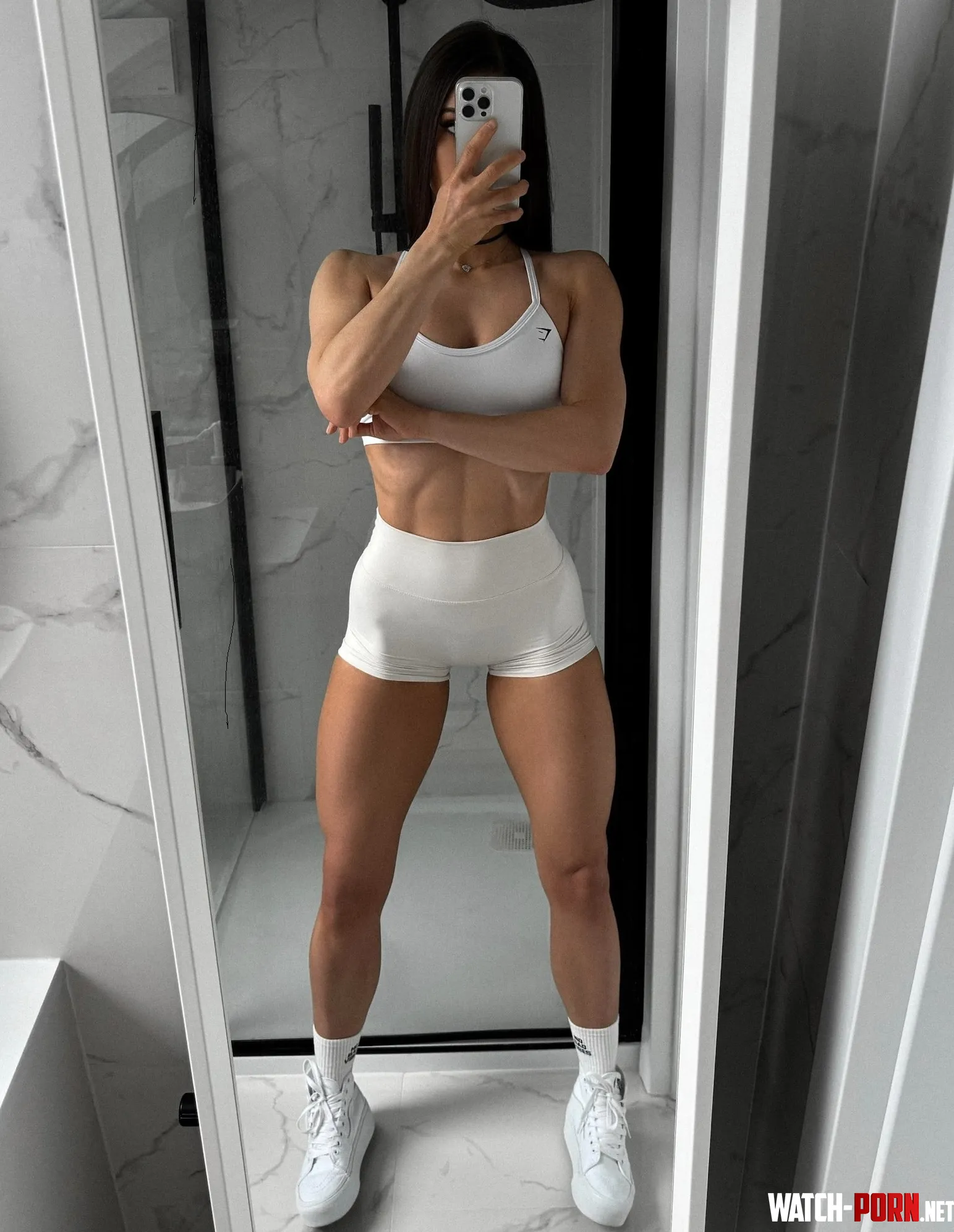 sexy fit gym girl body by linasphysiquexxx