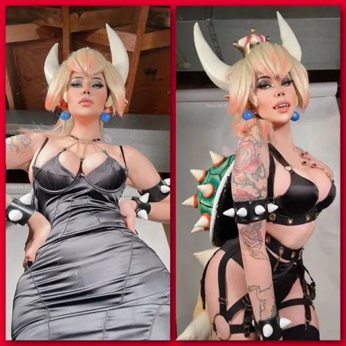 Thumbnail Character Cosplay: Bowsette Magic by FeliciaVox