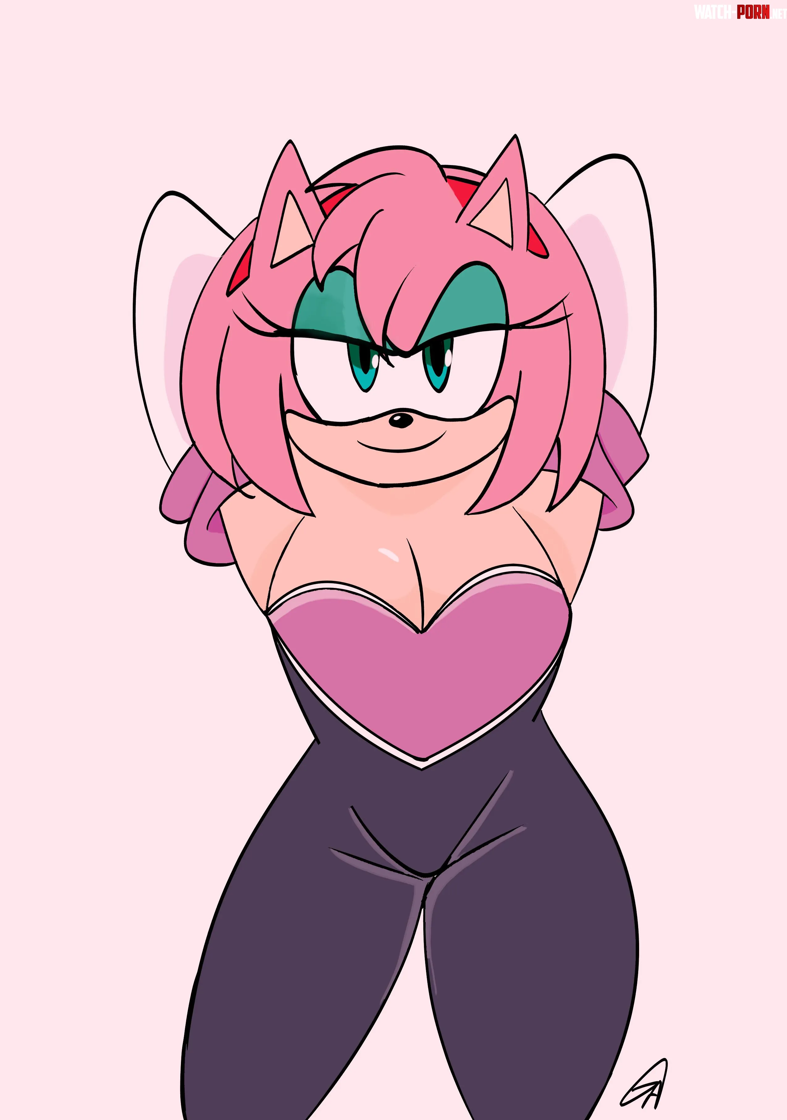 Amy Rouge Art by me by theblueguy05