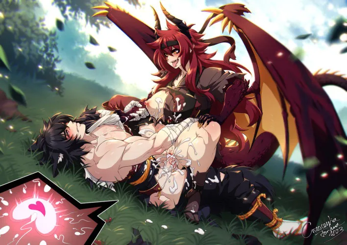 Thumbnail Dragongirl Domination Crescentia by lockeslylcrit