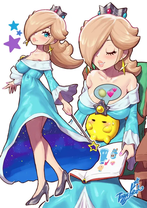 Thumbnail Cozy Story Time: Luma Finds Rest as Rosalina Reads - Toggy Keiichi's Creation