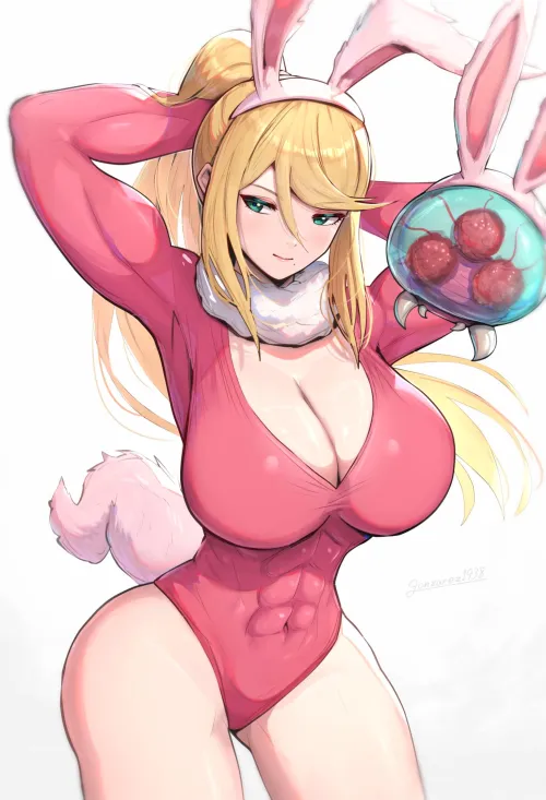 Thumbnail Bunny Samus Gonzarez: Delight in fitdrawngirls by Throwawheylmao