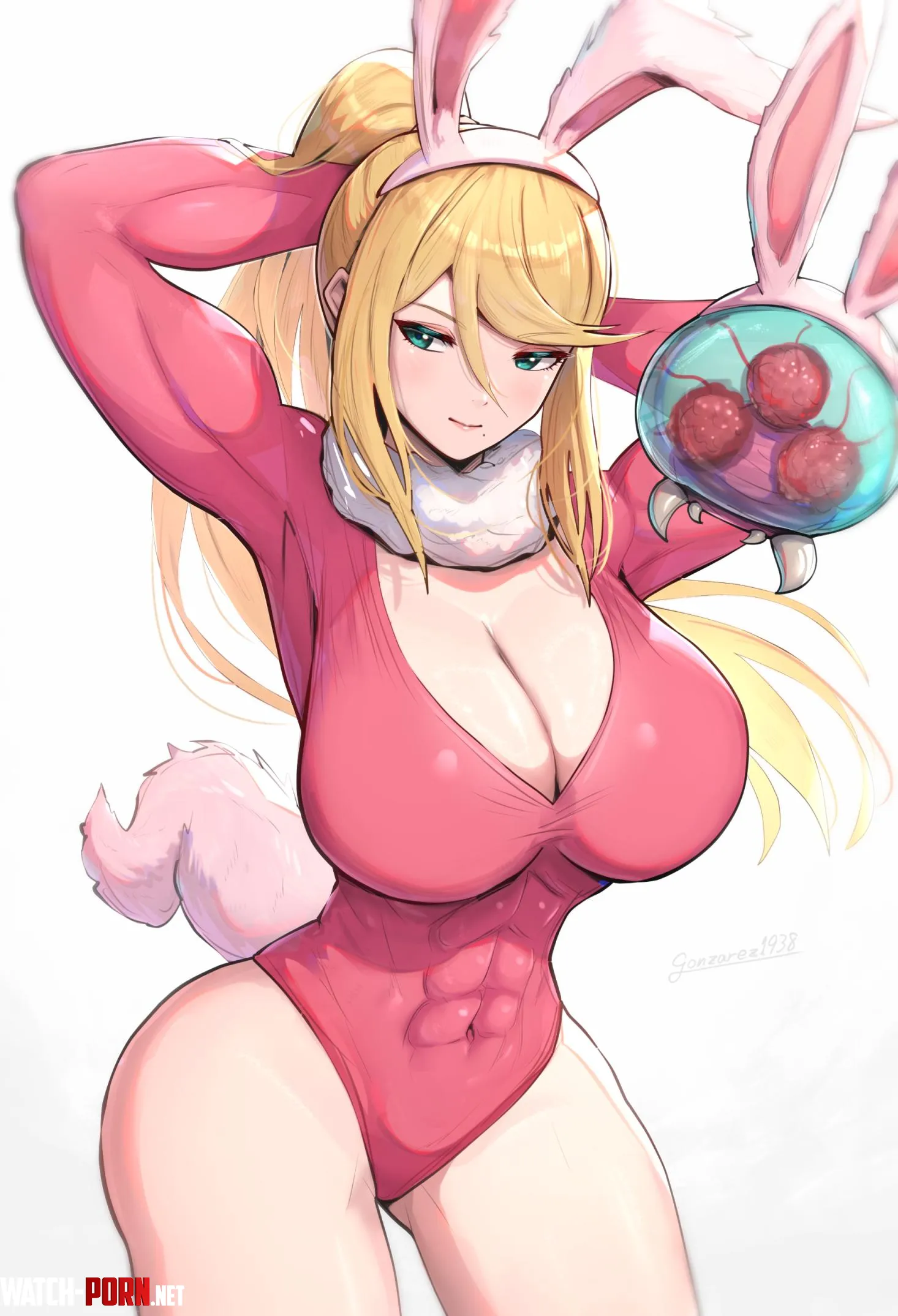 Bunny Samus Gonzarez Metroid by Throwawheylmao