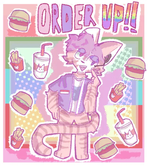 Thumbnail Fast Food Service OC Unveiled | KemofureScarlet | Furry