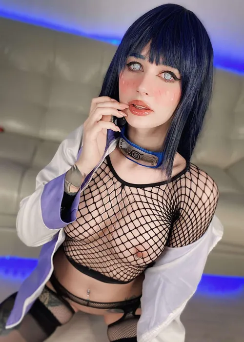 Thumbnail The Alluring Hinata Purple Bitch Cosplay - A Must-See