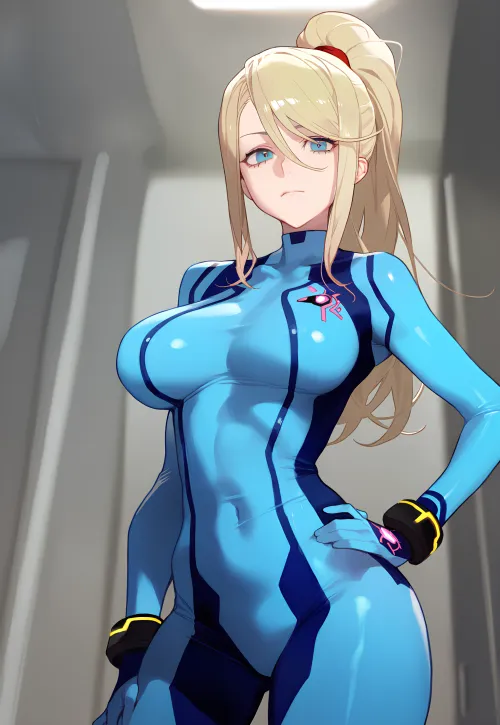 Thumbnail Samus Aran's Enigmatic Presence in the World of Animebodysuits