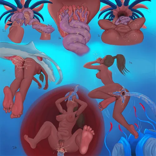 Thumbnail Deepsea creatures are adept at reaching deep depths Sudkampsin by KentaiAnimate