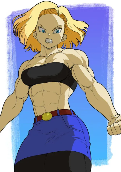 Thumbnail Android 18 Pokkuti | TheTMoneyMan | fitdrawngirls