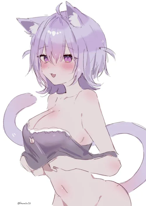 Thumbnail Nekomata Okayu by SnolleBolle1969 | Nekomimi Category