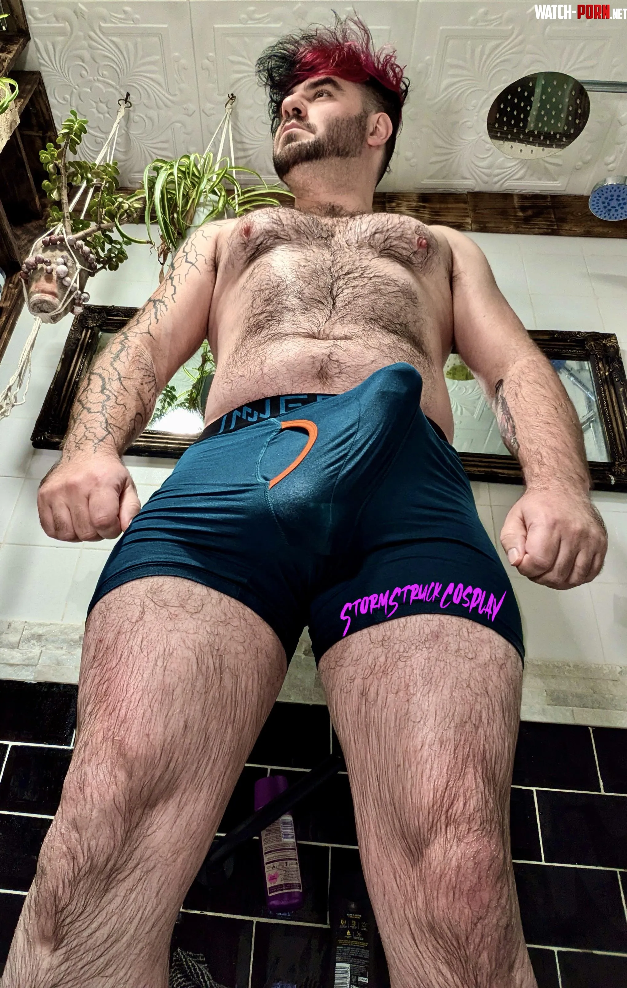 Imagine wearing underwear in the shower gtD 35 by AcrylicFoxCosplay