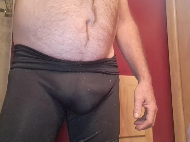 Thumbnail Stylish Legging Shorts and Bulge Display by Appropriate_Cobbler6