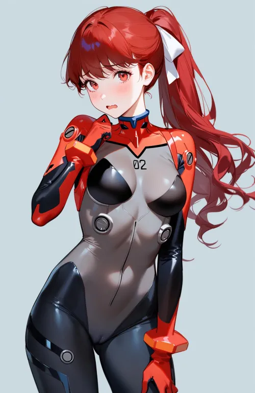 Thumbnail Plugsuit Kasumi Persona 5 by CheetahSperm18 | Animebodysuits