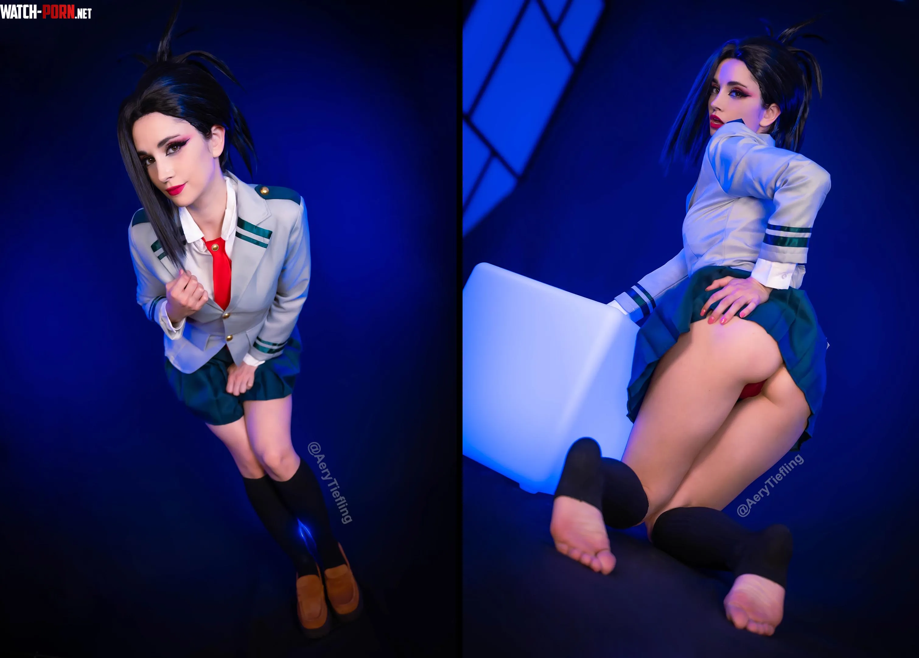 Momo from My Hero Academia by Aery Tiefling OC by AeryKorvair