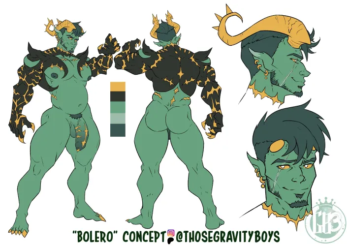 Thumbnail thosegravityboys Teases New OC Demon Bolero Concept in BaraManga