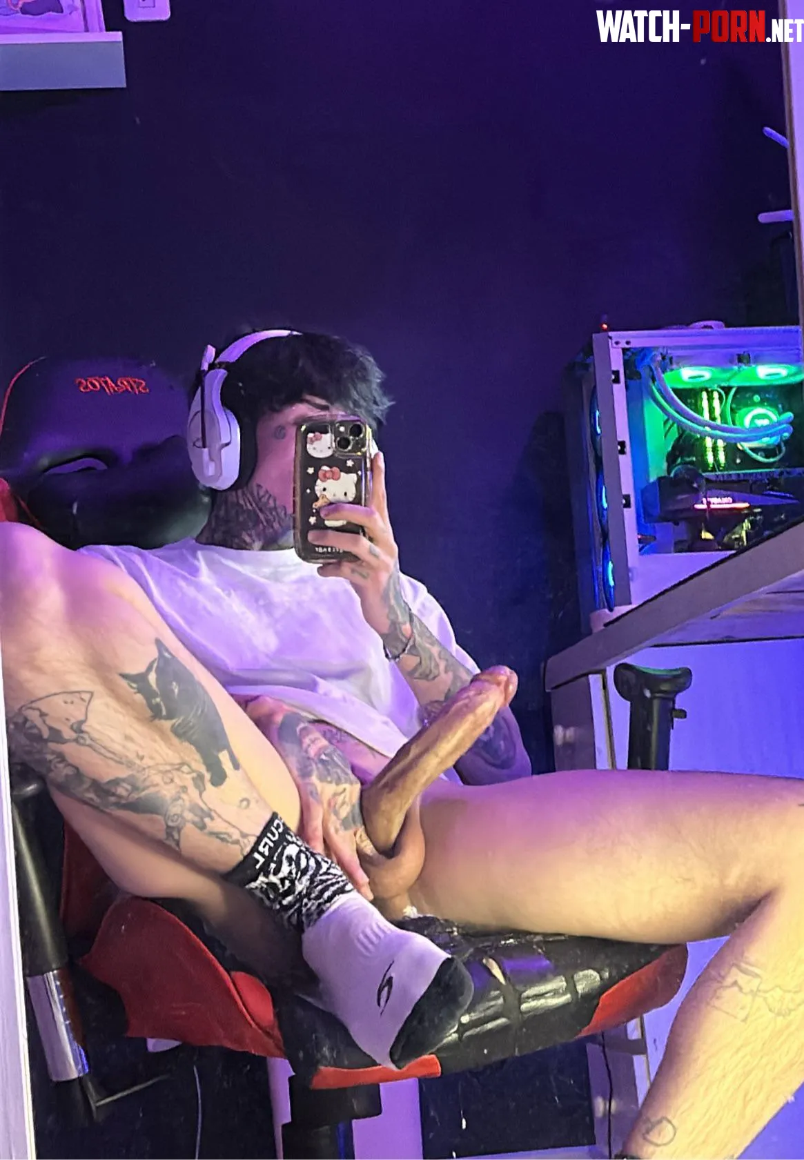 Describe my cock in one word  by Scottyqk