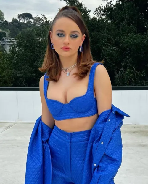 Thumbnail Joey King in Blue: Exclusive Content by cor0094 in JewishBabes Category