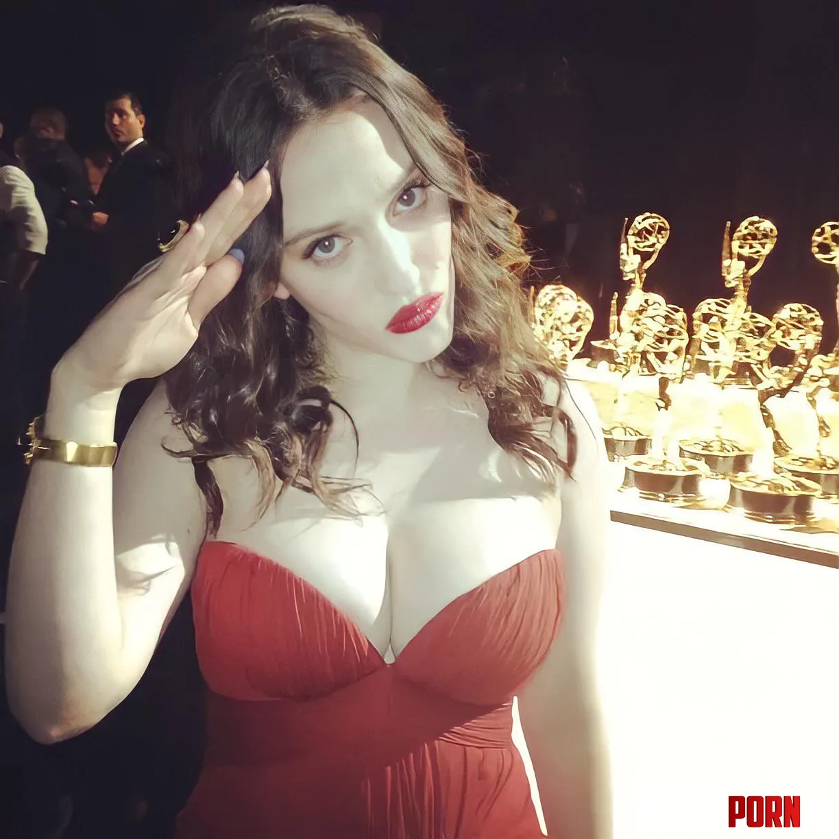 We salute you too Kat Dennings by cor0094