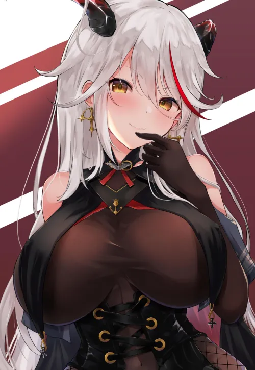 Thumbnail Fully Clothed Girl Azur Lane Revealed by marxsander2016 | OppaiLove