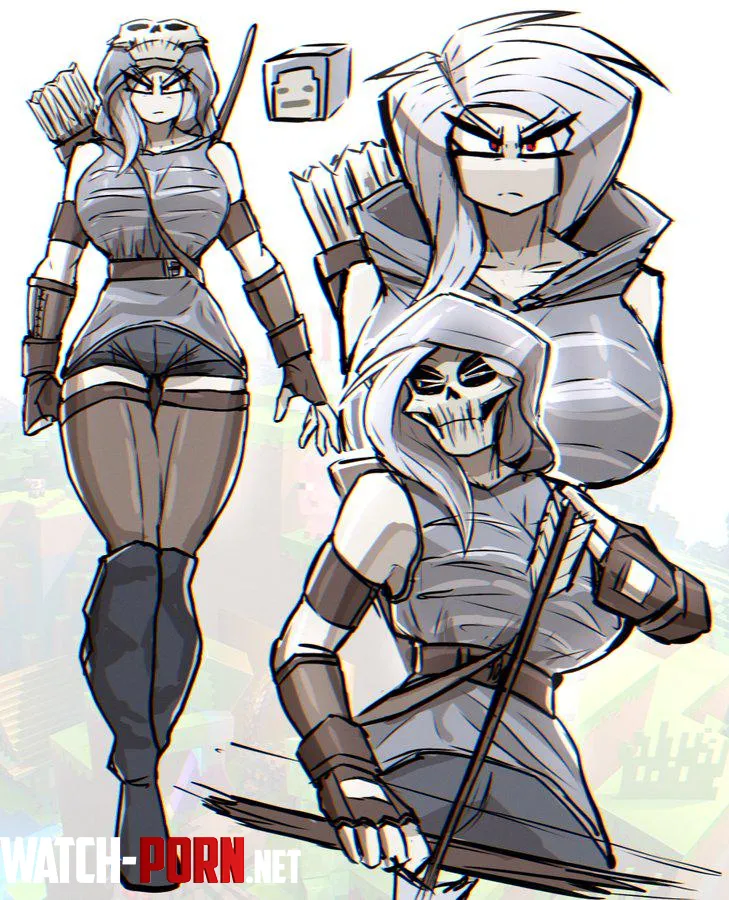 Skeleton gal zzzHADOzzz by Kroenen19