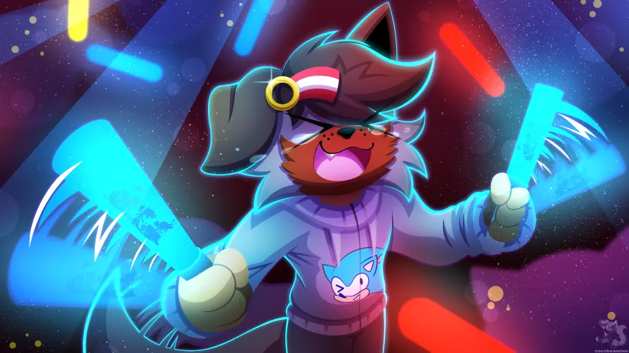 Thumbnail Sonic Symphony Experience with OC Fursona | furry