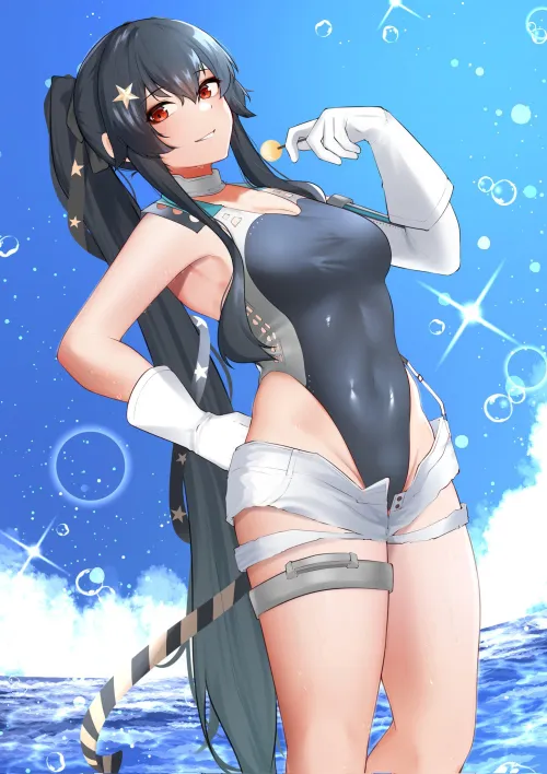 Thumbnail Anime Delight: Yahagi as Scamp Toluol0925 in KanColle by llamanatee