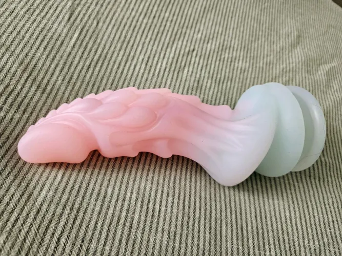 Thumbnail Candy Colored Dragon Dildo by MattVanDag | MenWithToys