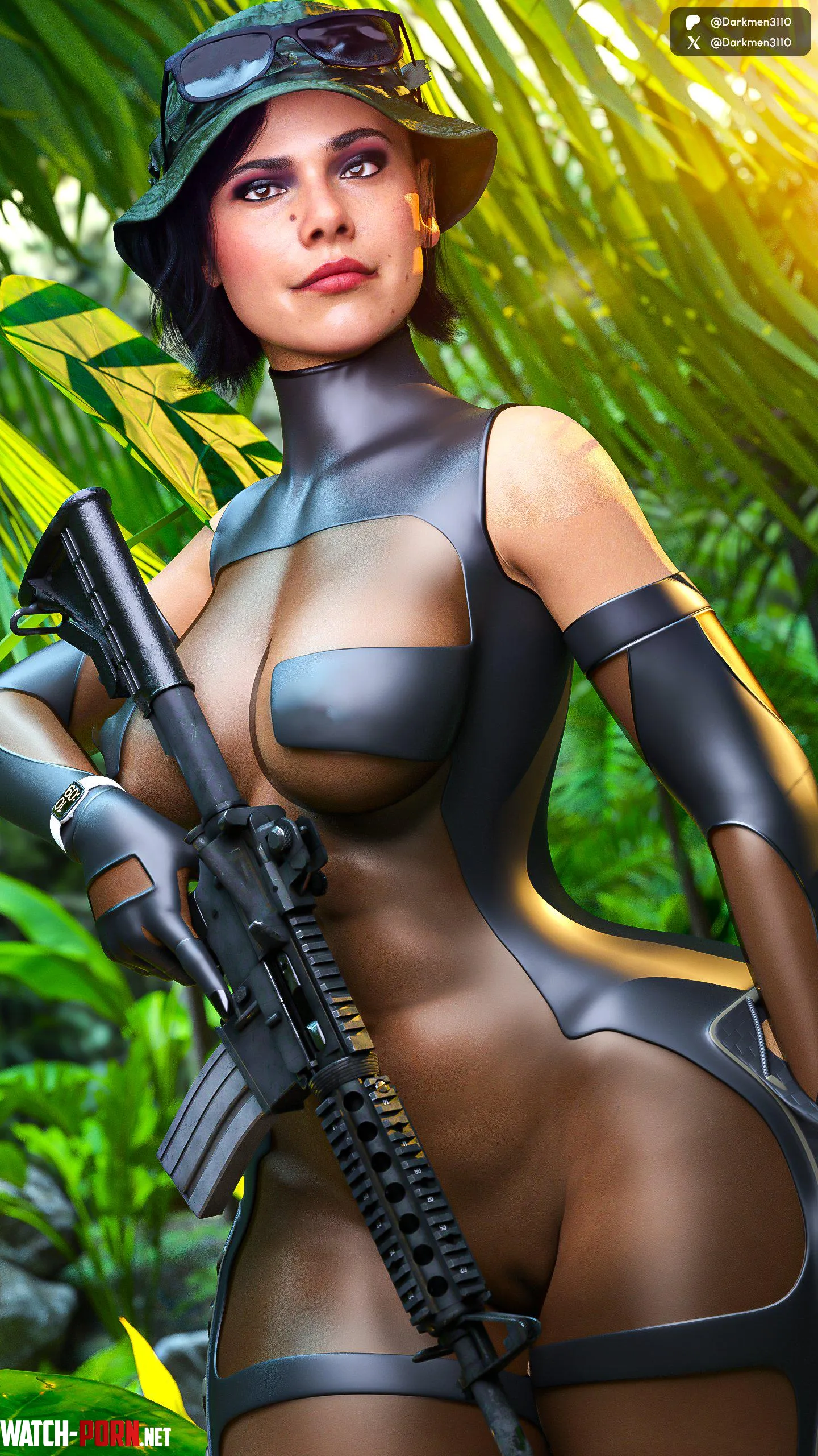 Helen Park New Seasonal Skin Darkmen Call of Duty  by Cortxna