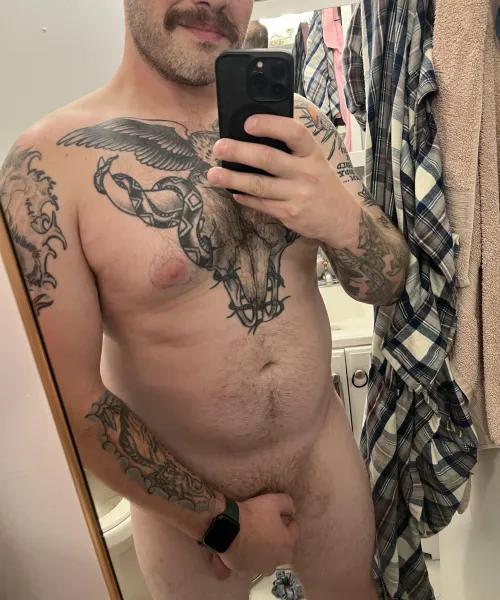 Thumbnail Am I Showering Alone by dawgonalawg | hotguyswithtattoos Musings