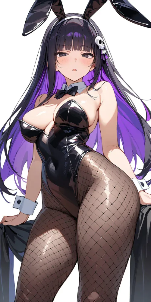 Thumbnail Goth Bunny Girl: Explore the Edgy Style in AnimeBodysuits by CheetahSperm18