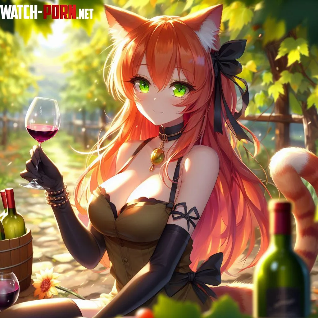 Sampling at the Vineyard by Pussception