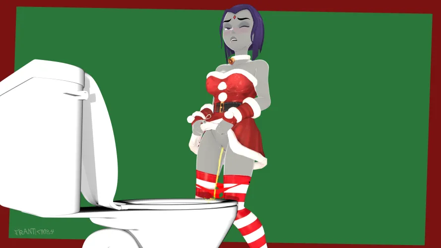 Thumbnail Raven's Christmas Desperation - Skuddbutts' Thrilling Artwork