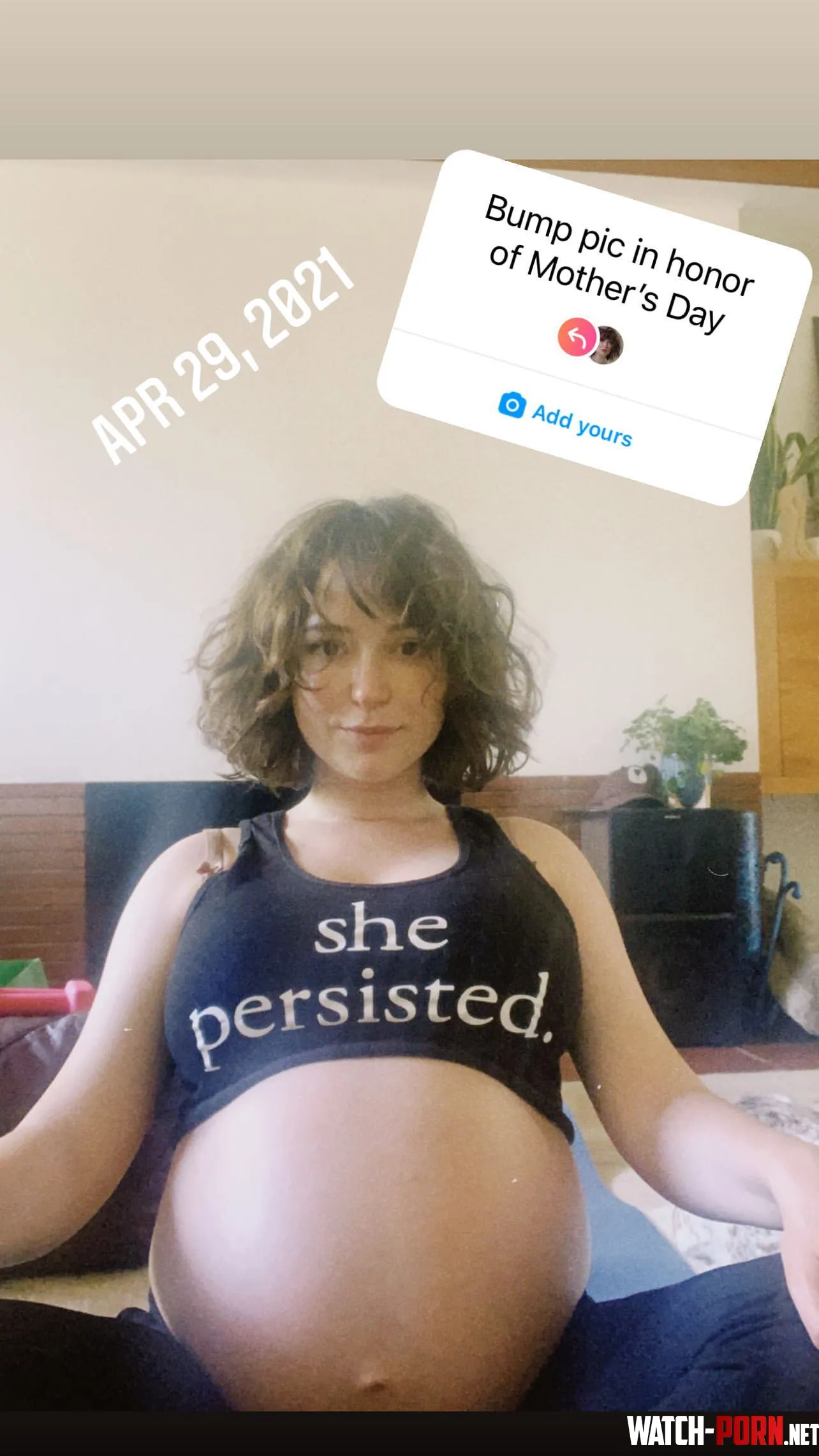 Milana Vayntrub pregnant and persistent by cor0094