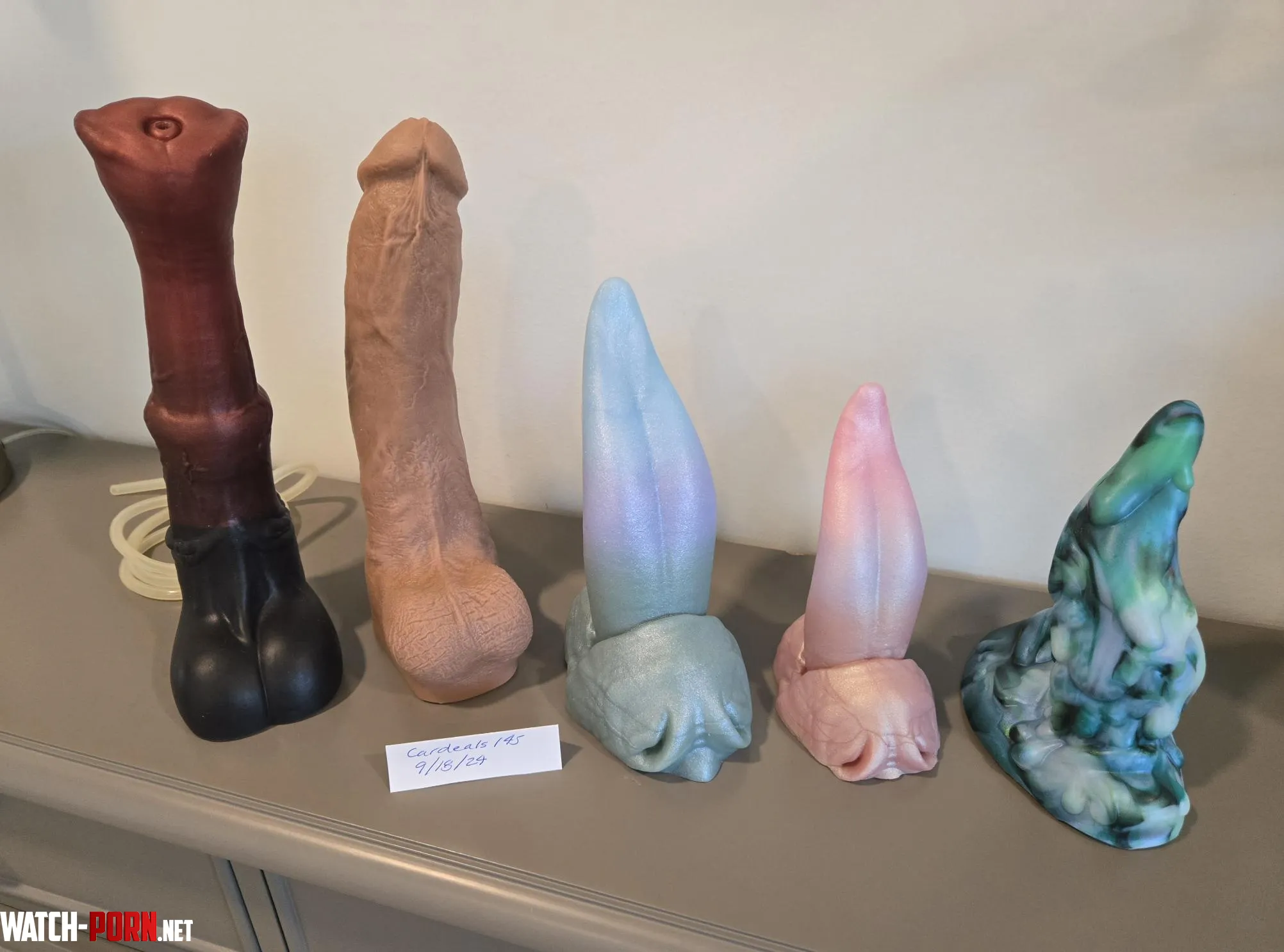 WTS USACA Bad Dragon Strange Bed Fellows Mr Hankeys Toys by cardeals145