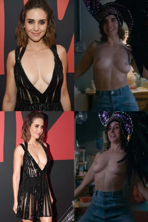 Thumbnail Alison Brie Unveiled: A Captivating Sight | JewishBabes