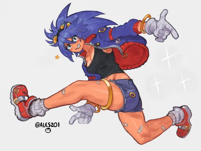 Thumbnail Human Female Sonic Alesz01 | TheTMoneyMan | fitdrawngirls