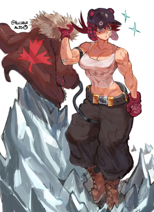 Thumbnail Terry Bogard Fan AL3S Original by Throwawheylmao | fitdrawngirls Category