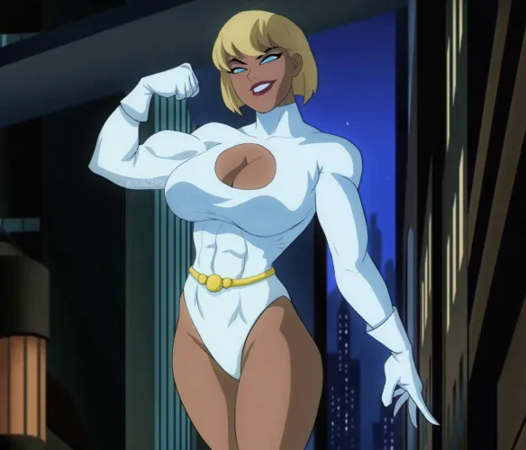 Thumbnail Galatea in Stunning Art from 'Justice League Unlimited'