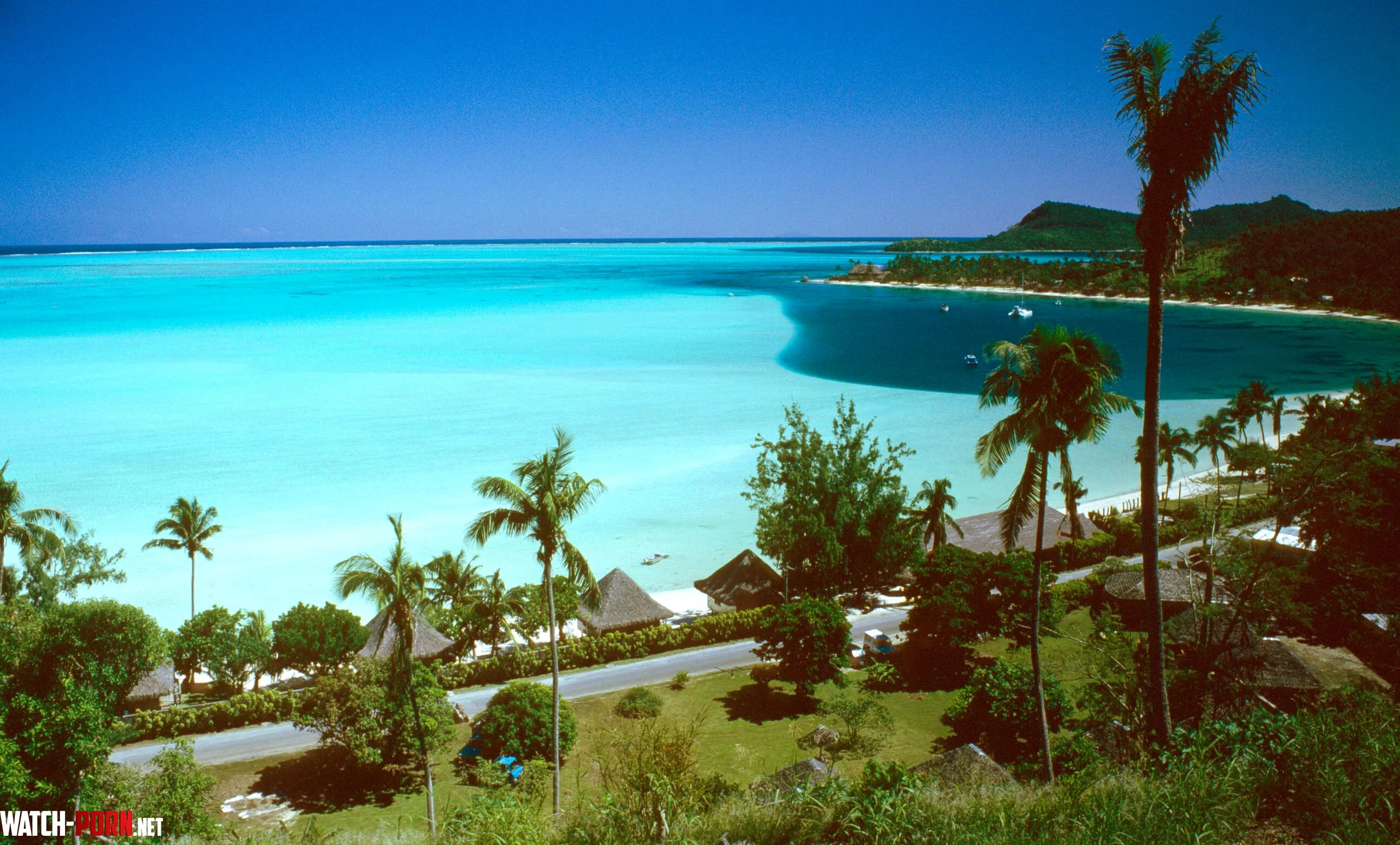 Matira Beach Bora Bora French Polynesia by Bitter_Initial_276