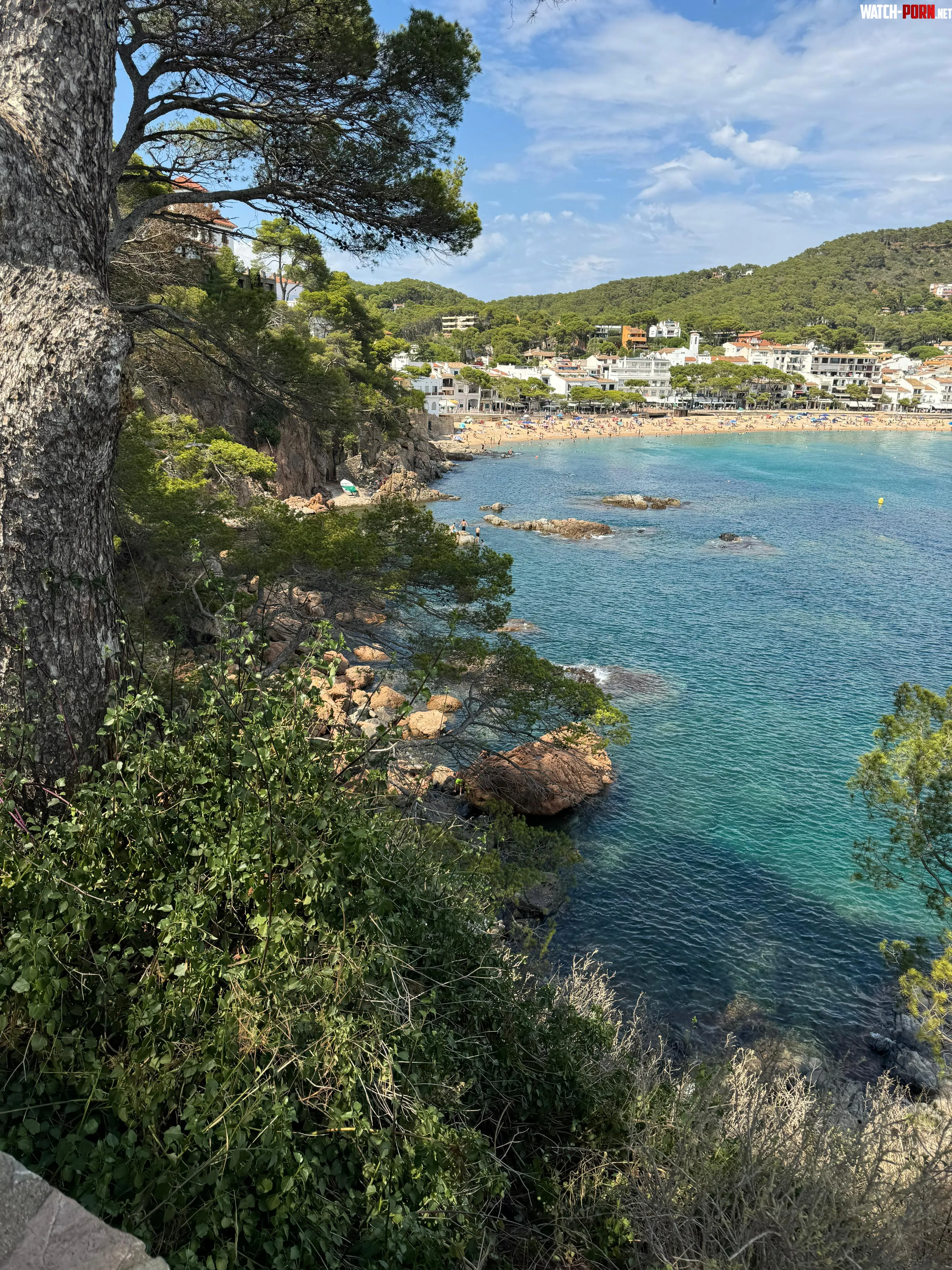 Next to the costal roads from Calella to Llafranc Spain It really is a place and a beach that are worth it by Happy-Effort96