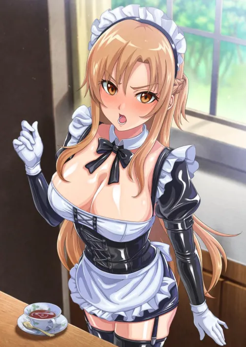 Thumbnail Maid Asuna Ready to Serve in saohentai Fantasy | Author: Consistent-Ad-8996