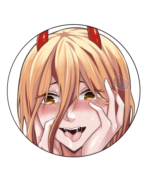 Thumbnail Ahegao Power in Anime Art - Stickitanime