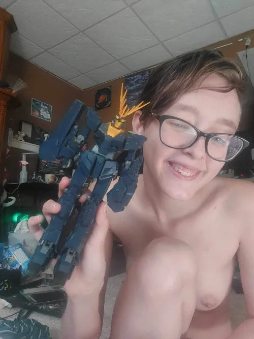 Thumbnail Gundam Love: Exploring the RX0 Unicorn Gundam 02 Banshee with My Sexy Nerd by No_Interview_6489