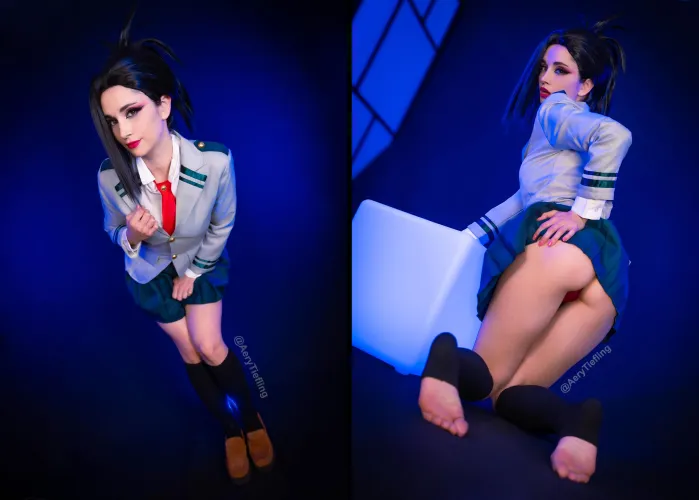 Thumbnail Momo from My Hero Academia Cosplay by AeryKorvair | AeryKorvair